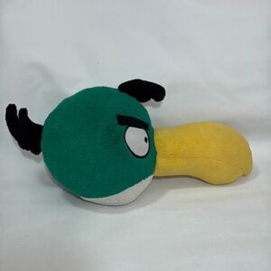 Rare Angry Birds Green Toucan Bird Plush Stuff Animals 2010